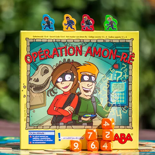 Jeux maths opération Amon Ré